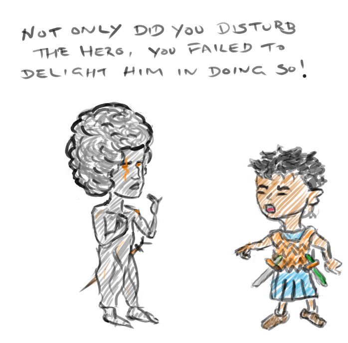 Berra arguing with Raven